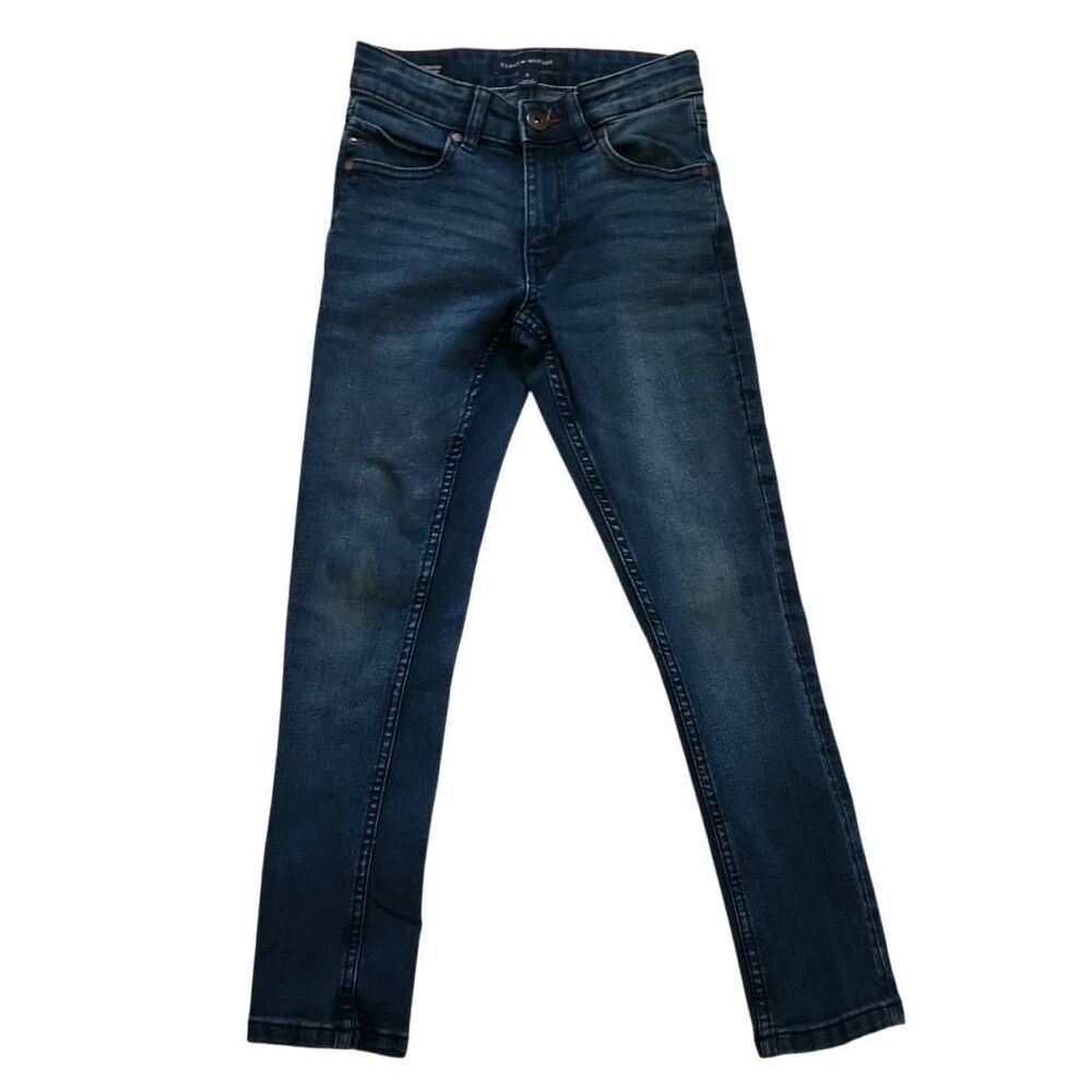Tommy Hilfiger Girls Size 8 Blue Stretch Skinny Denim Jeans